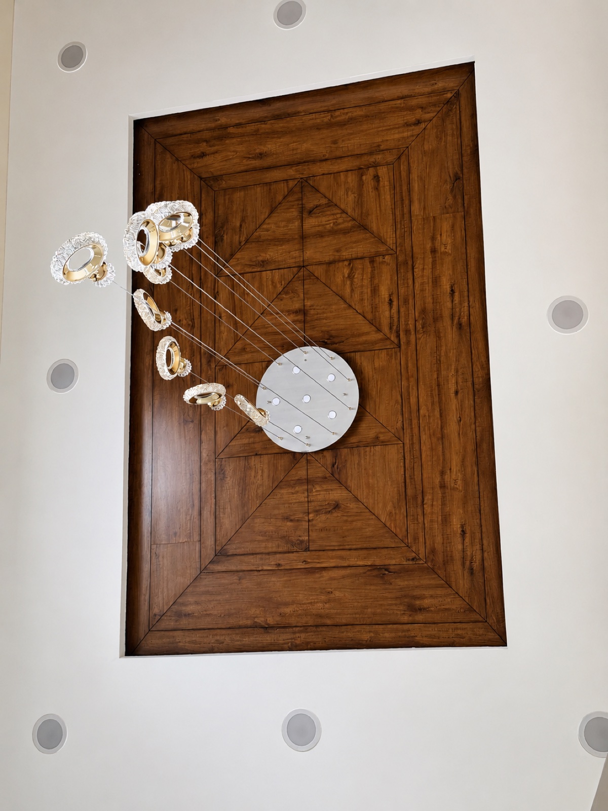 Geometric False Ceiling & Lighting