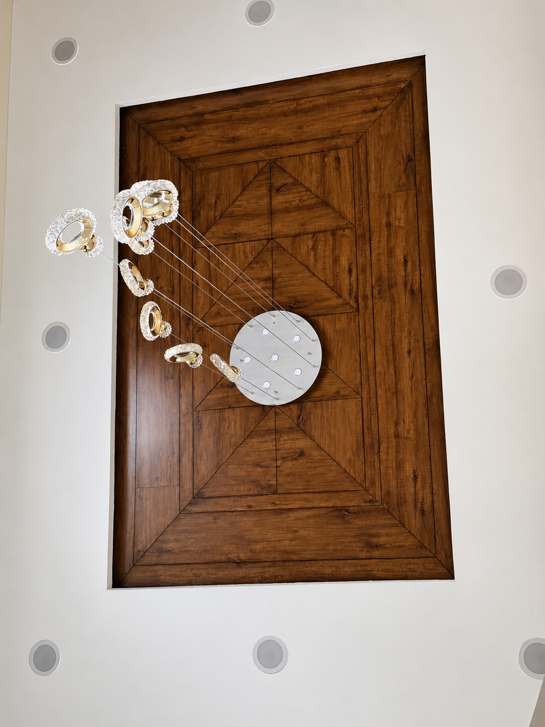 Geometric False Ceiling & Lighting