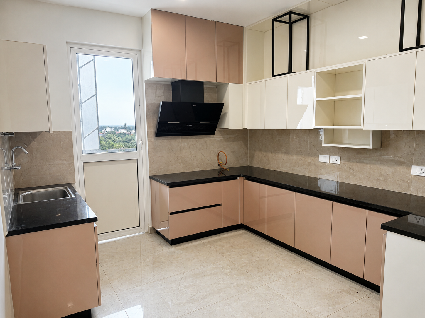 Sleek Modular Kitchen Suite