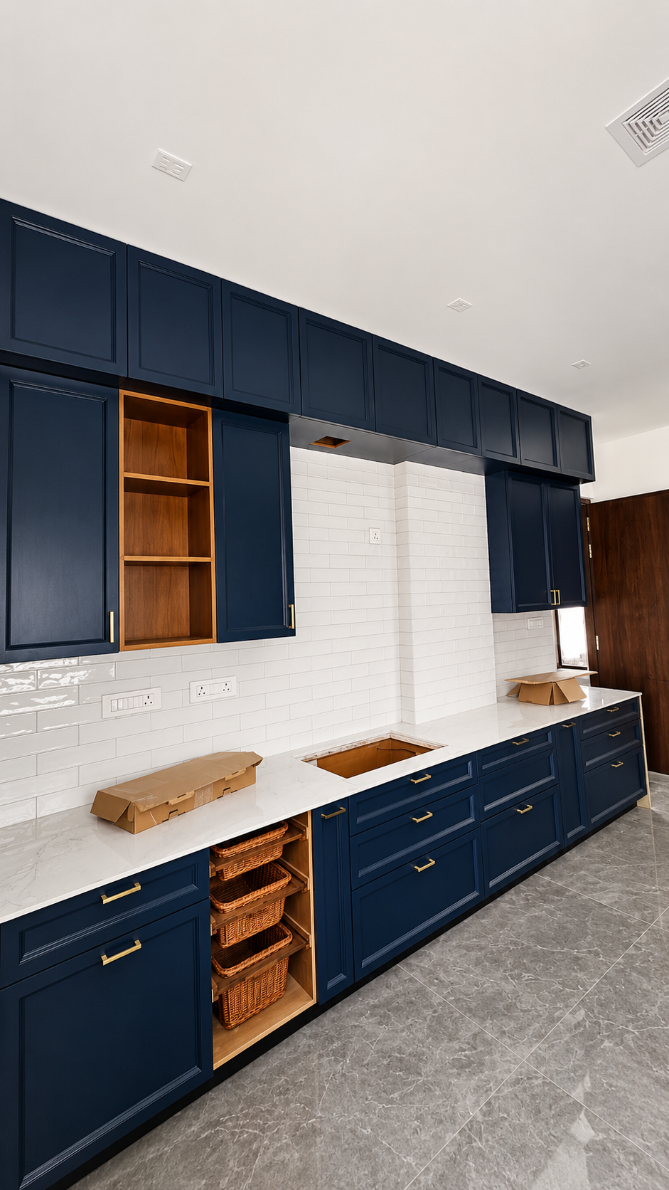 Contemporary Modular Kitchen Suite